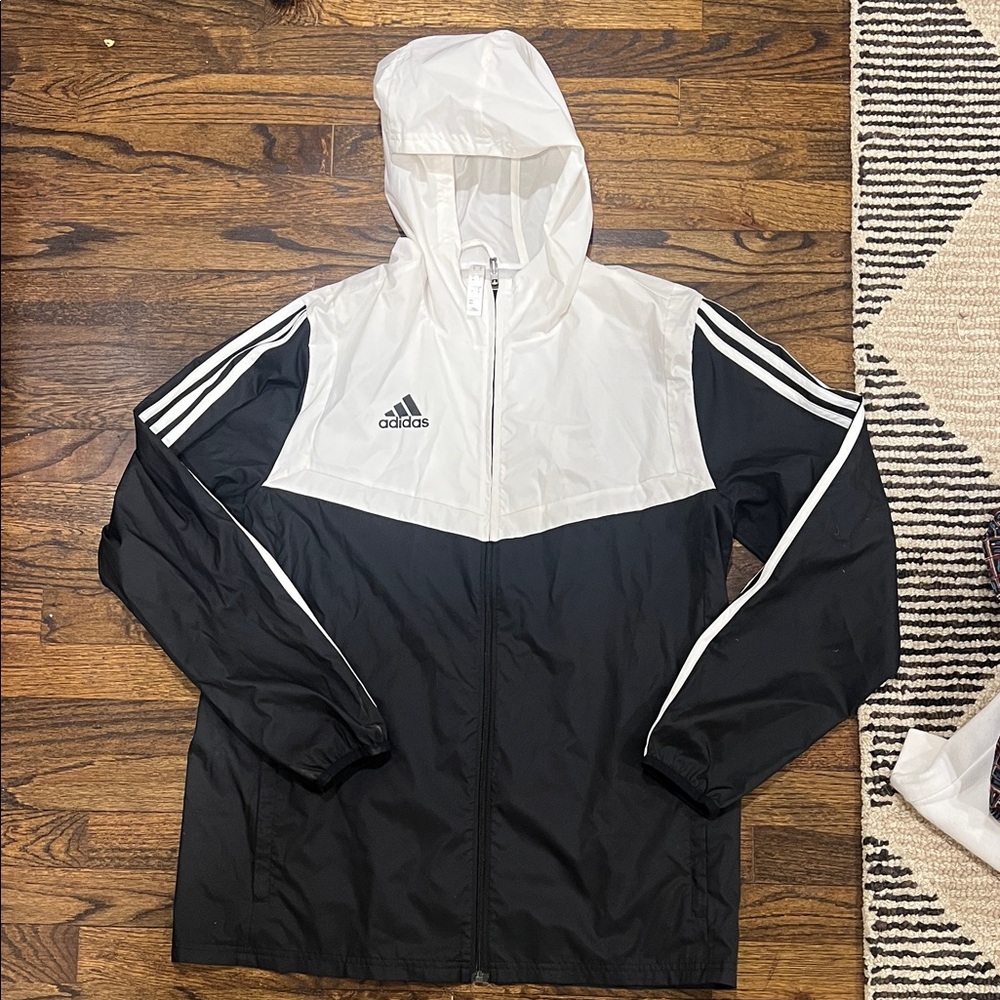 Adidas Monochrome Hooded Jacket